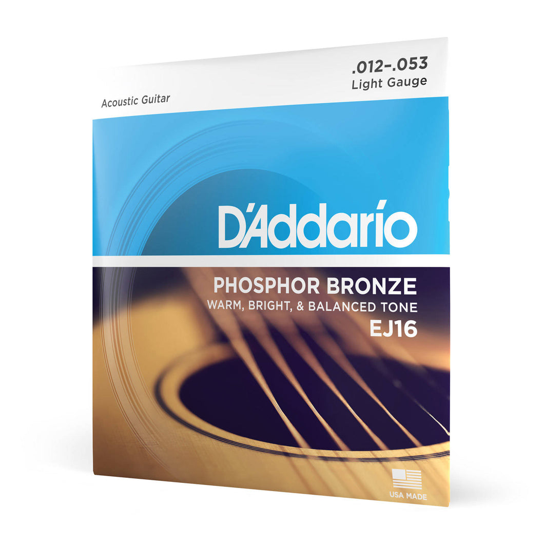 Acoustic Strings - D'Addario EJ16