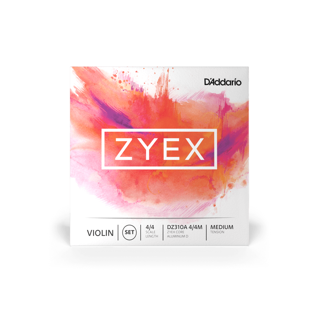 D'Addario Zyex 4/4 Violin Strings