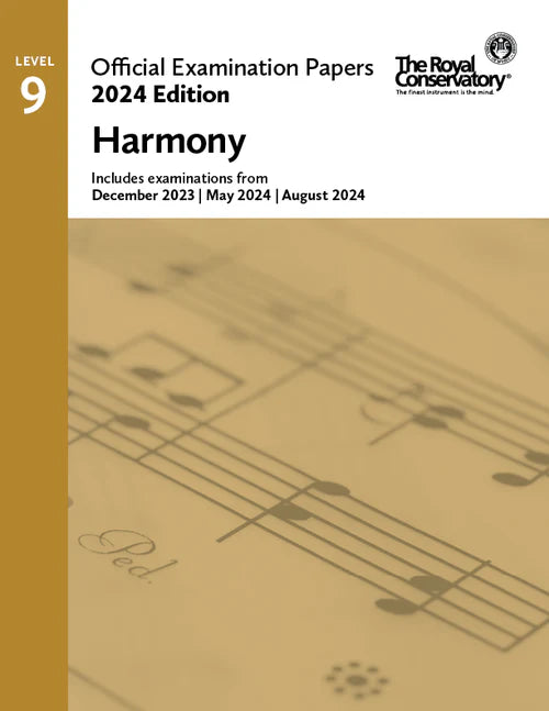 2024 Official Examination Papers - Level 9 Harmony