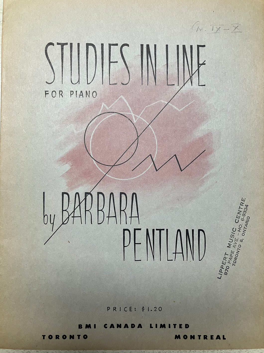 Studies In Line For Piano