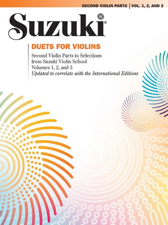 Suzuki Duets for Violins - Volumes 1, 2 and 3 - Revised Edition