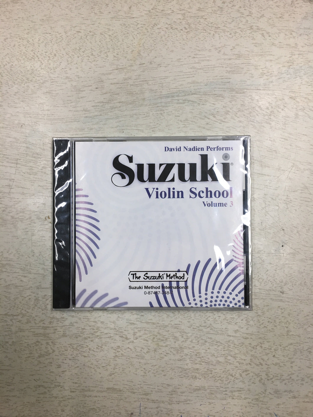 Suzuki Violin School, Volume 3 CD Performed by David Nadien
