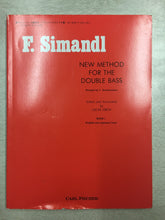 Load image into Gallery viewer, New Method for the Double bass, Lucas Drew Simandl
