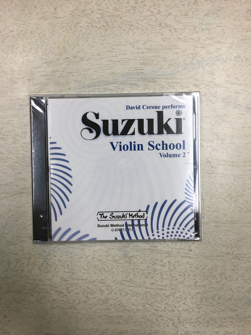 Suzuki Violin School, Volume 2 CD Performed by David Cerone