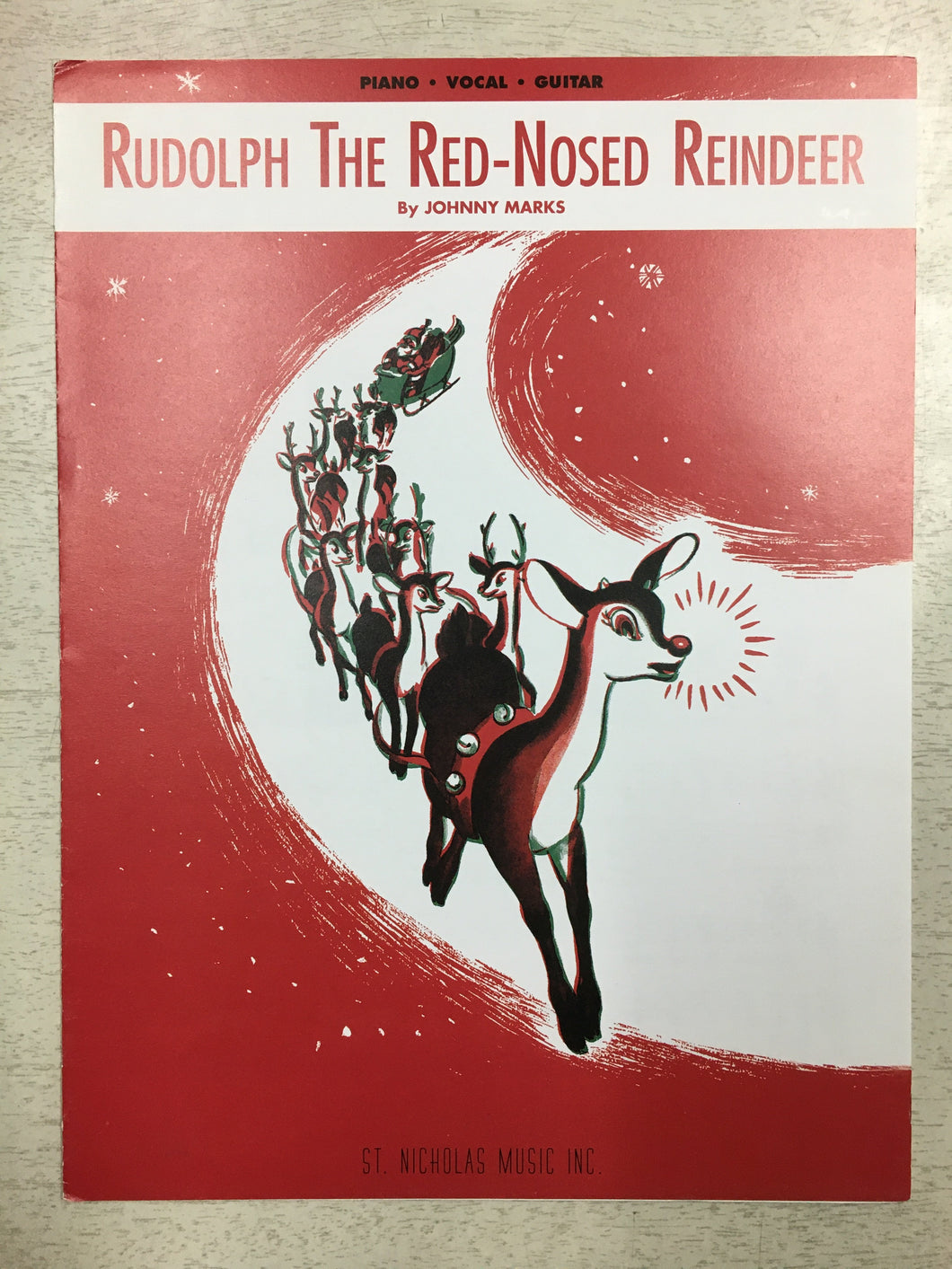 Rudolph The Red-Nosed Reindeer - Sheet Music, Johnny Marks