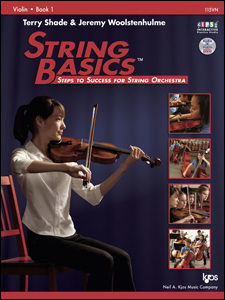 String Basics Violin Book 1 w/CD - Shade and Woolstenhulme