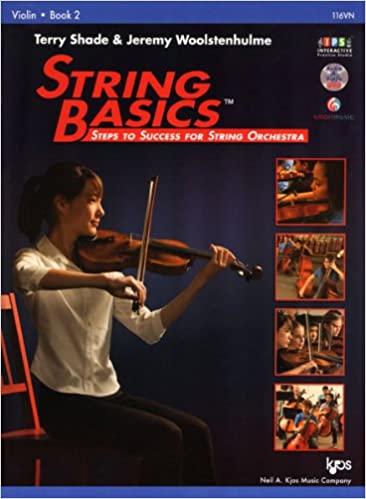 String Basics Violin Book 2 w/CD - Shade and Woolstenhulme