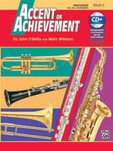 Load image into Gallery viewer, Accent on Achievement w/CD Drums Book 2, O&#39;Reilly &amp; Williams
