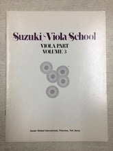Load image into Gallery viewer, Suzuki Viola School - Volume 3: Viola Part
