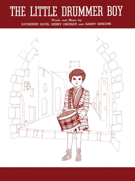 Little Drummer Boy - Sheet Music, Katherine Davis, Henry Onorati & Harry Simeone