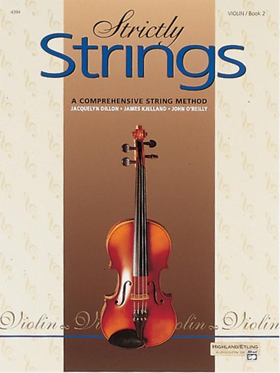 Strictly Strings Violin Book 2, Dillier, Rjelland, O'reilly