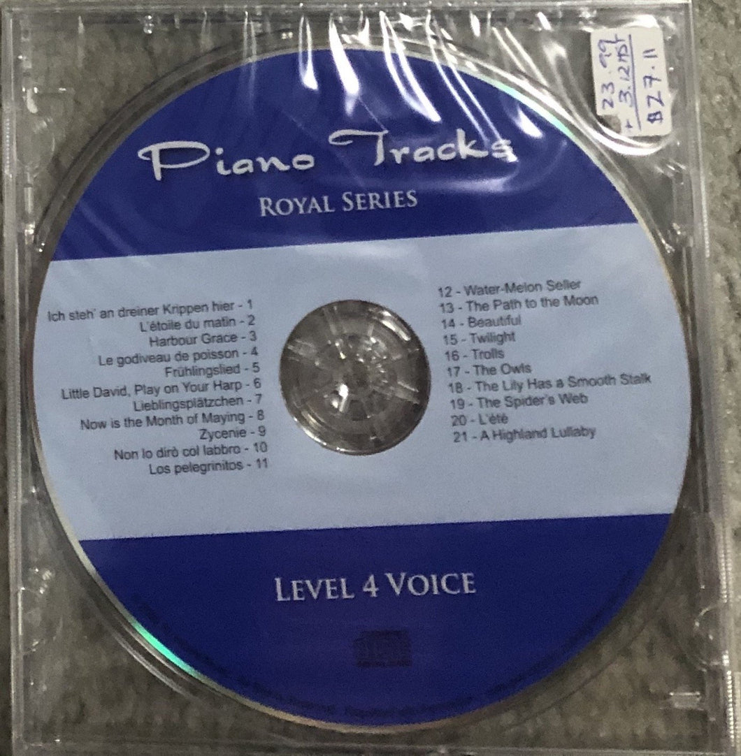 Piano Tracks Royal Series Level 4 Voice Released 2005