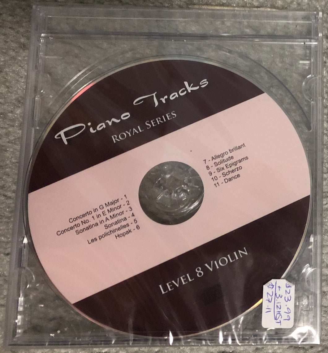 Piano Tracks Royal Series for Violin - Gr. 8 released 2007