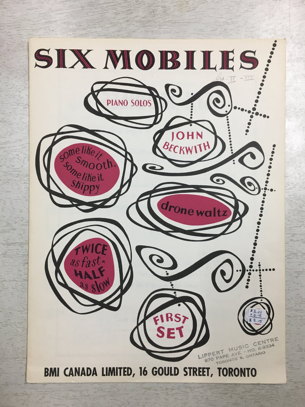 Six Mobiles - First Set, John Beckwith