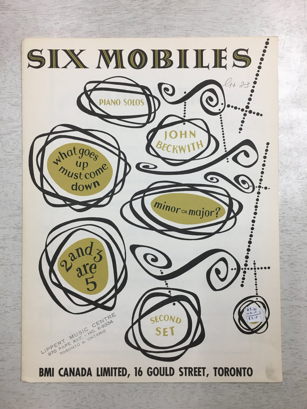 Six Mobiles - Second Set, John Beckwith