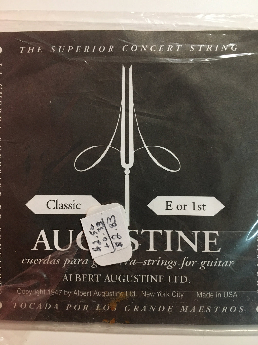 Classical Single Strings - Augustin Classic E/1st