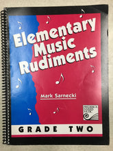 Load image into Gallery viewer, Elementary Music Rudiments - (2) Advanced, Sarnecki

