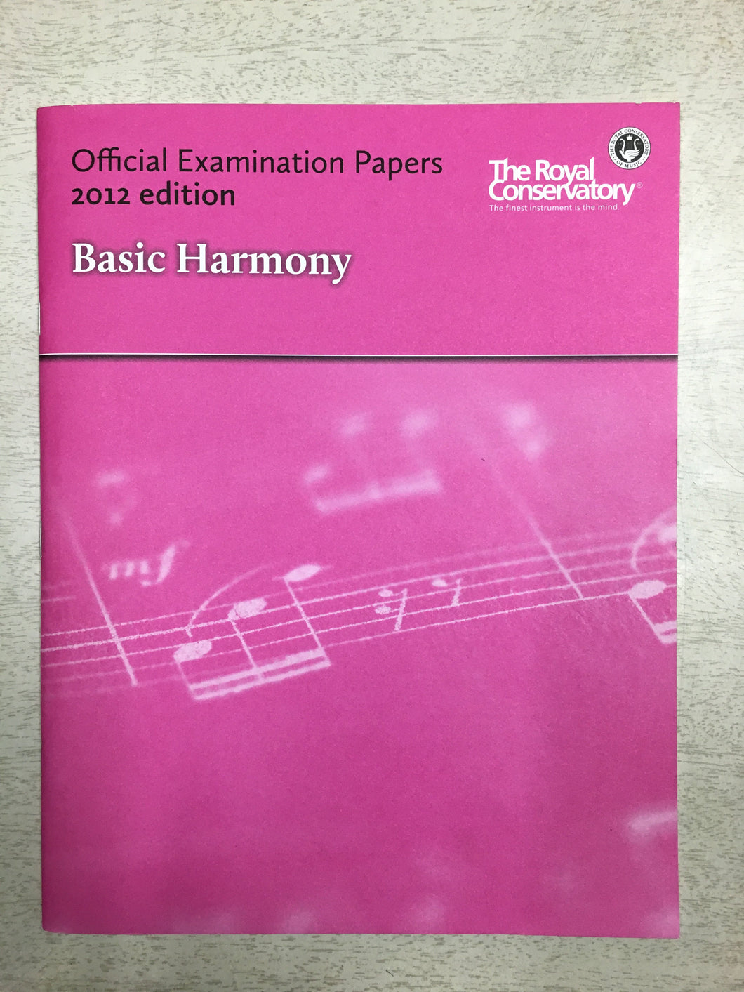 RCM - Basic Harmony 2012 Ed.