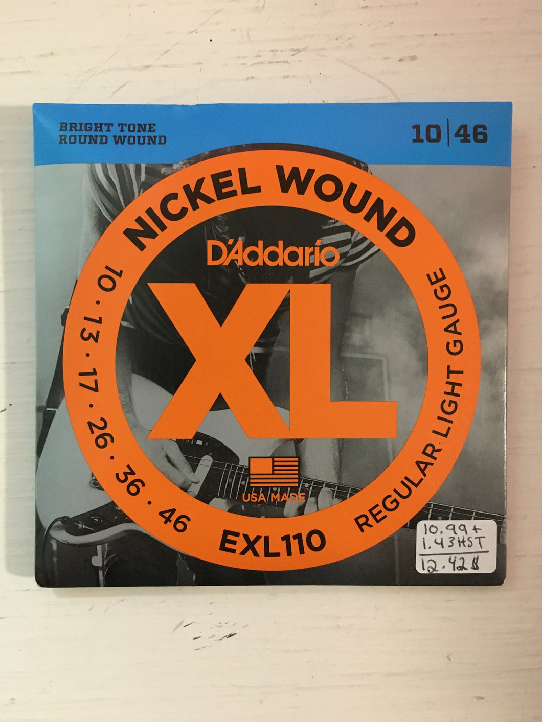 Electric Strings - D'Addario EXL 110 Nickel Wound