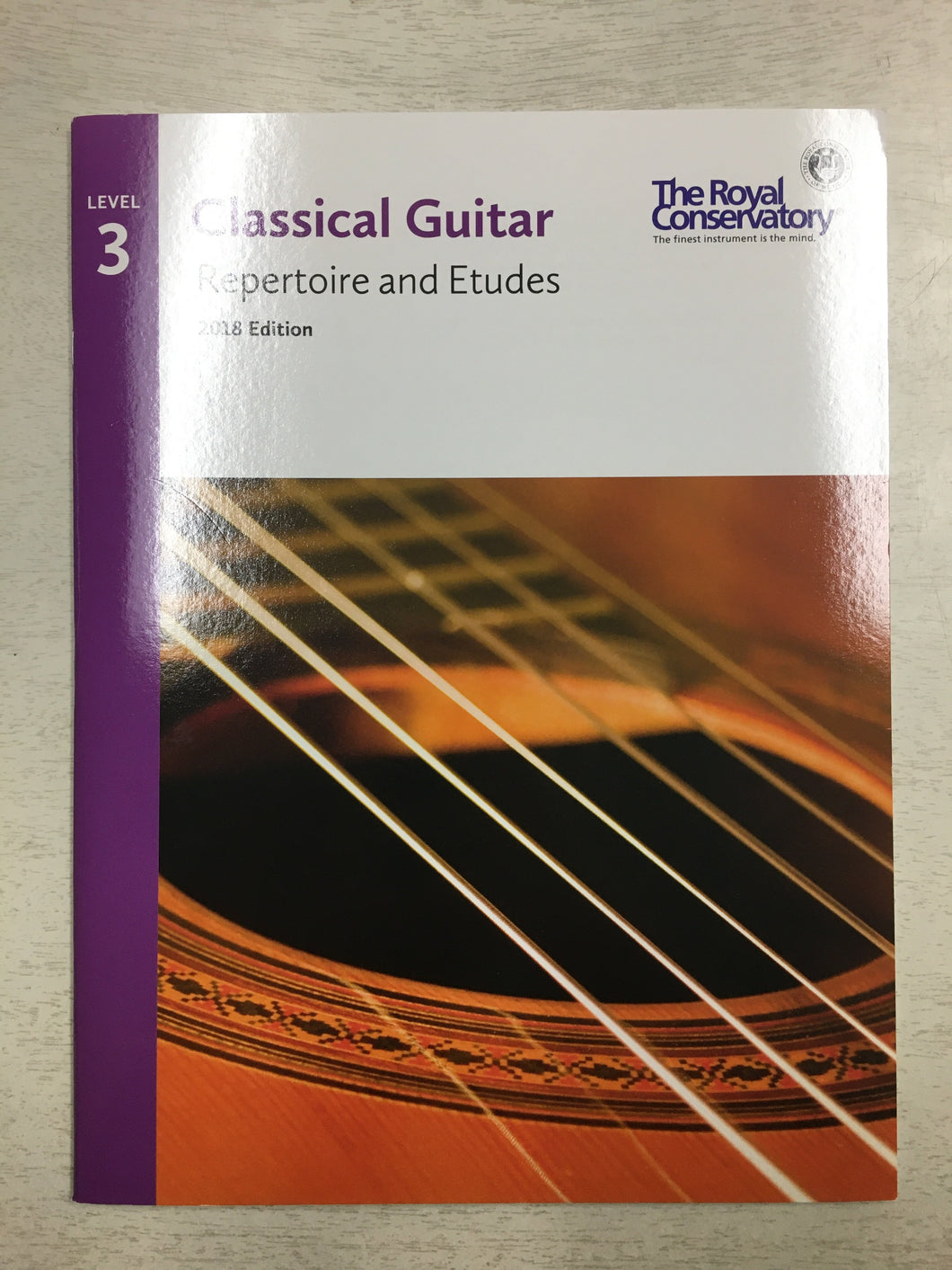 Classical Guitar Series RCM, 2018 Edition: Repertoire and Etudes 3