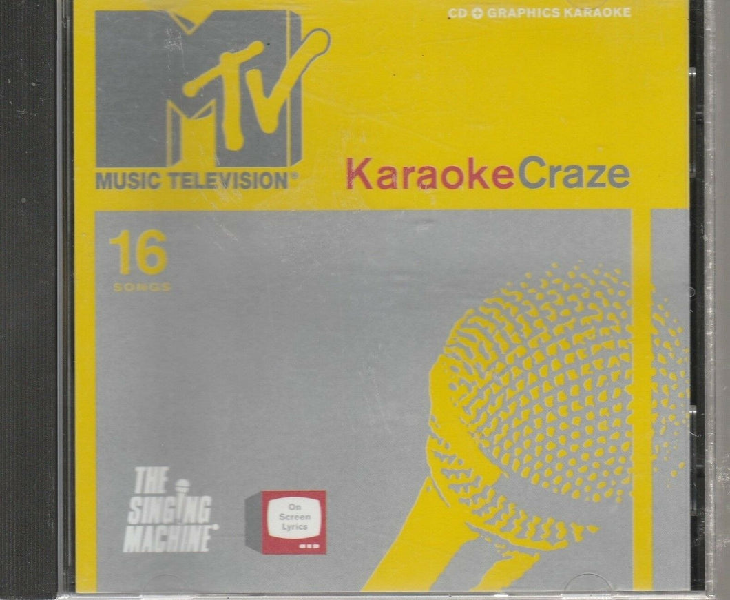 Karaoke MTV Craze CD