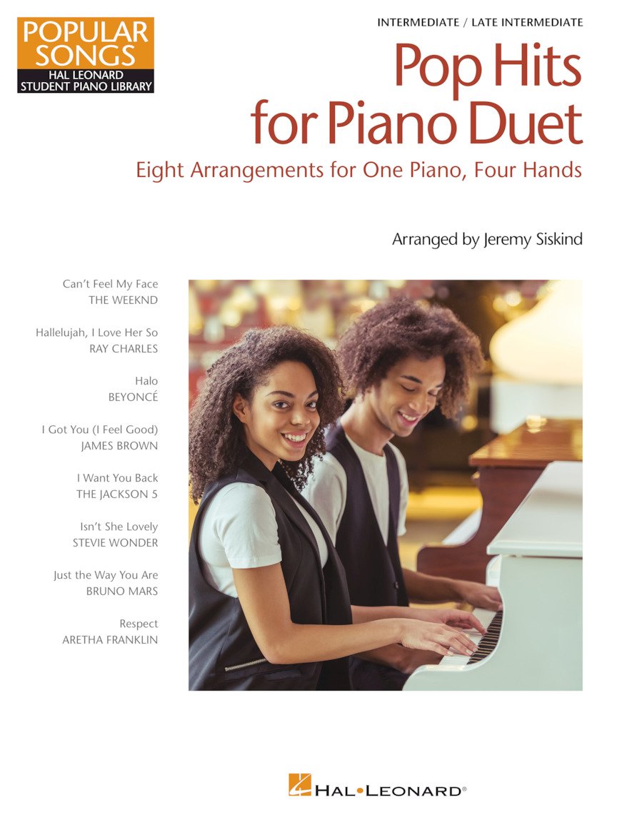 Pop Hits for Piano Duet - Popular Songs Series - Intermediate / Late Intermediate, arr. Jeremy Siskind