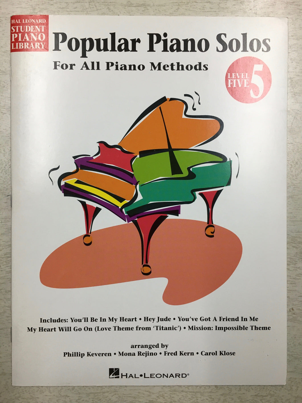 Hal Leonard Popular Piano Solos - 5