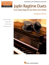 Load image into Gallery viewer, Joplin Ragtime Duets Intermediate/Late Intermediate Piano Duets - One Piano, 4 Hands, Arr. By Fred Kern
