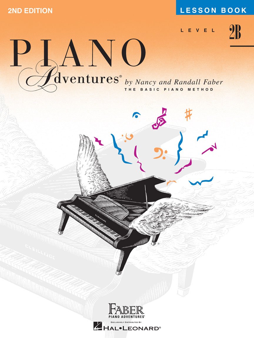 Piano Adventures Lesson Book -Level 2B By Faber