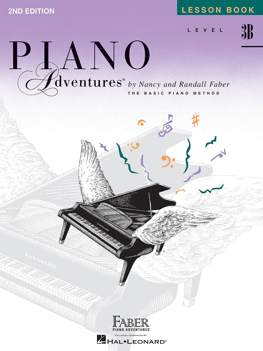 Piano Adventures Lesson Book -Level 3B By Faber