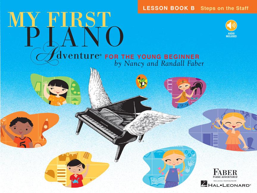 My First Piano Adventures Lesson Bk B with CD