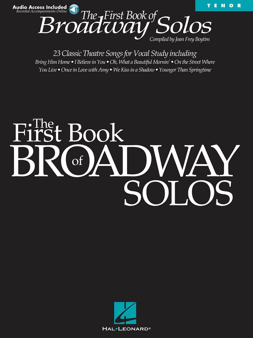 First Book of Broadway Solos - Tenor w/CD, Boytim