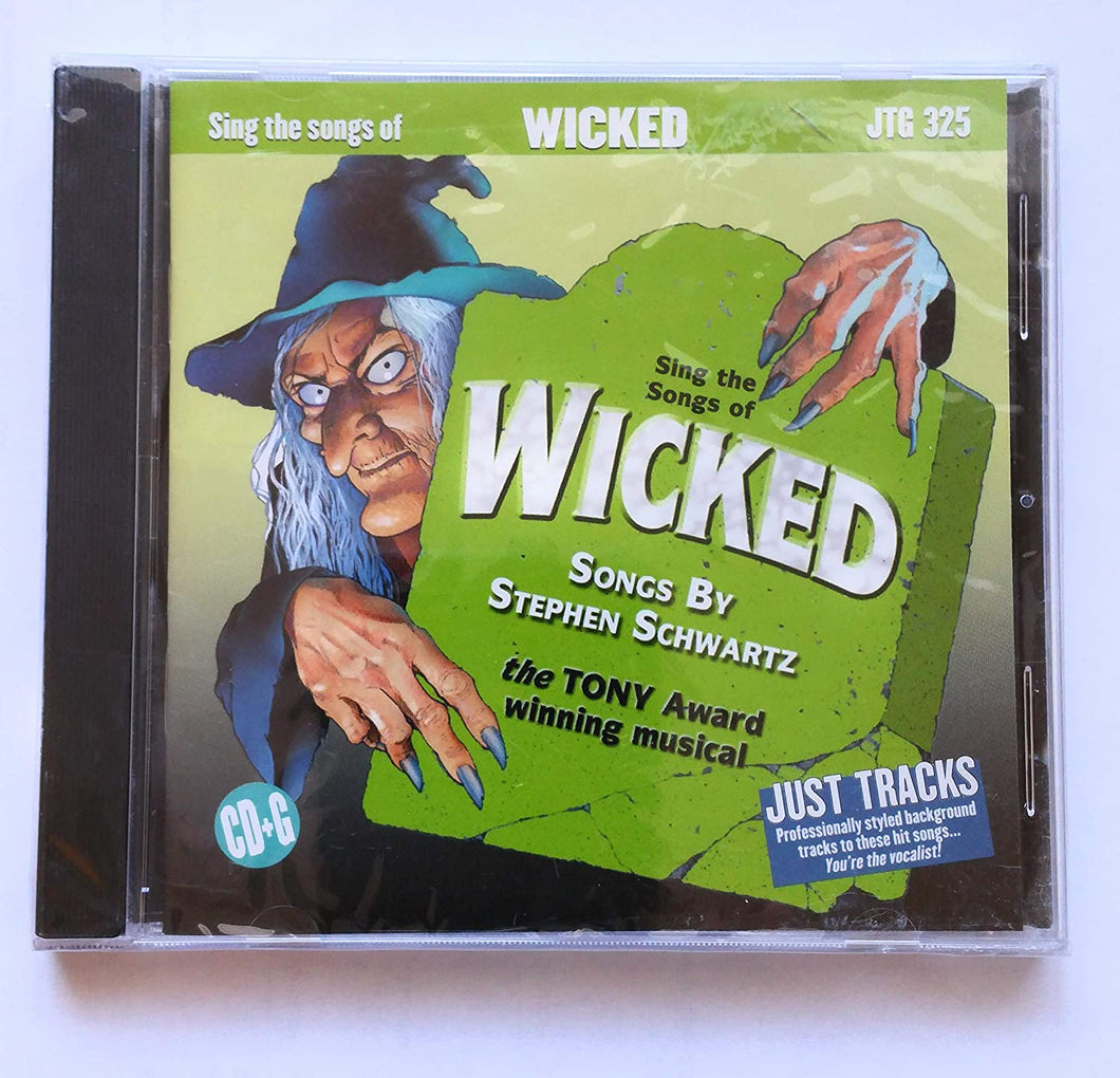 Wicked Karaoke CD, songs of Stephen Schwartz