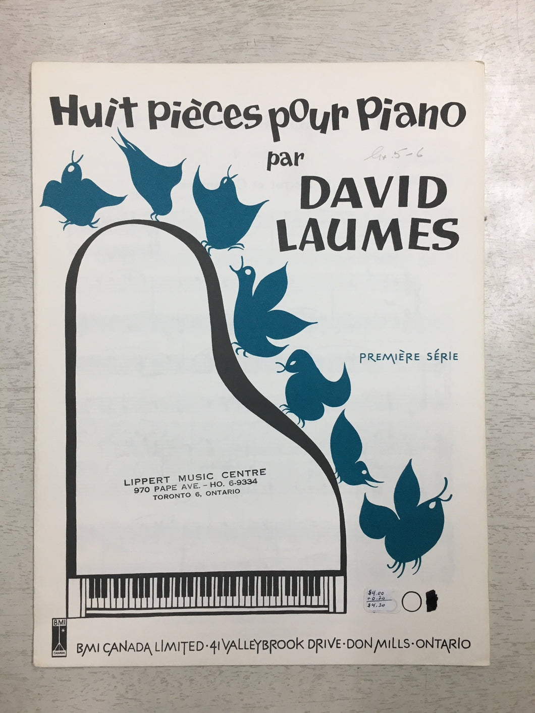 Huit Pieces Pour Piano, David Laumes