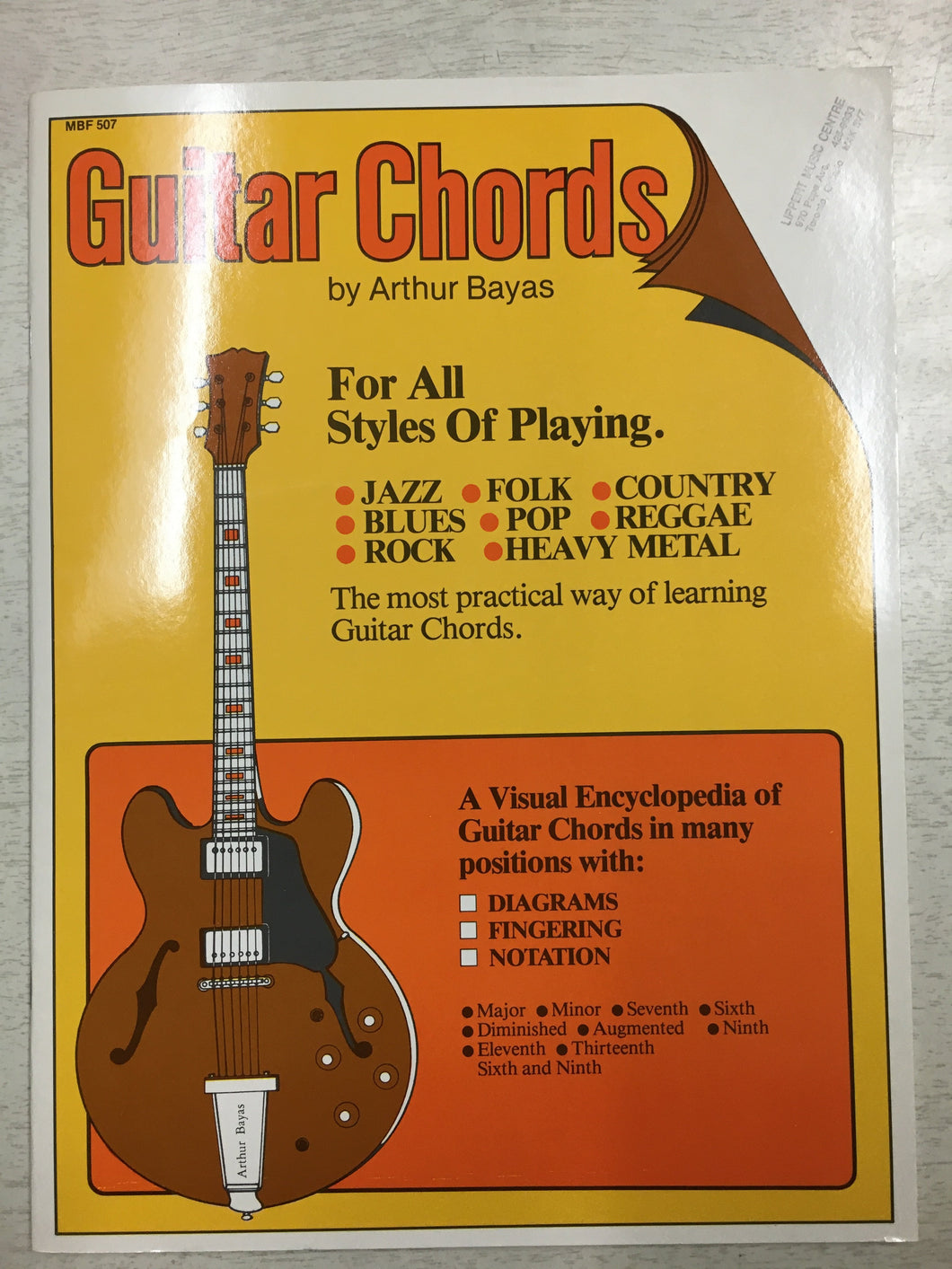 Guitar Chords, Arthur Bayas