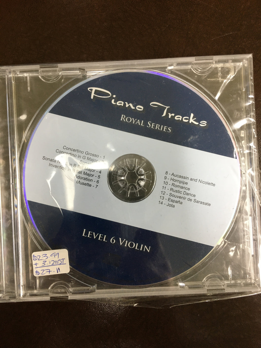 Piano Tracks Royal Series for Violin - Gr. 6 released 2007