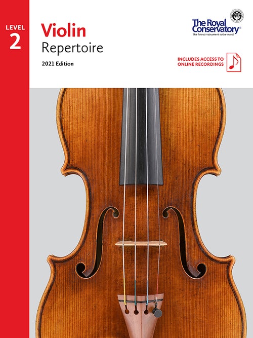 RCM Violin Repertoire 2, 2021 Edition