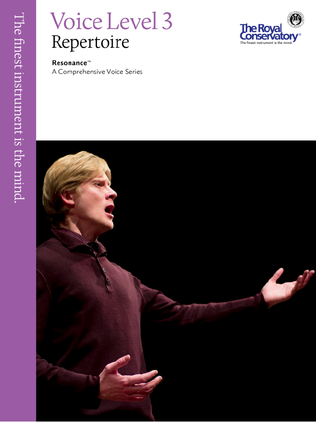 Resonance: A Comprehensive Voice Series 2012 - Repertoire w/CD, Grade 3