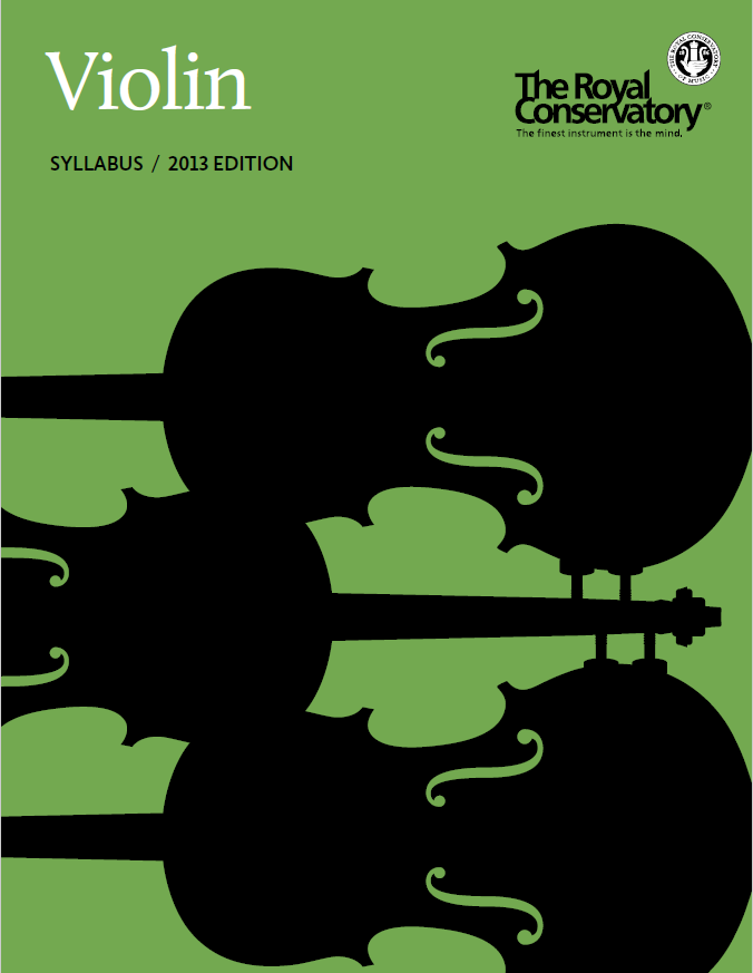 RCM Violin Syllabus (2013)