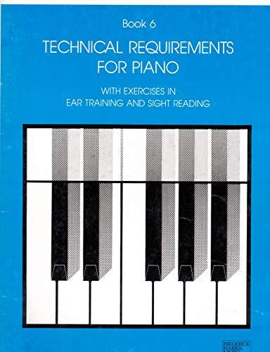 RCM Technical Requirements For Piano Grade 6 with Ear Training and Sight Reading Exercises (1984)