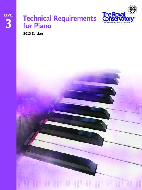 Technical Requirements 2015 for Piano Level 3