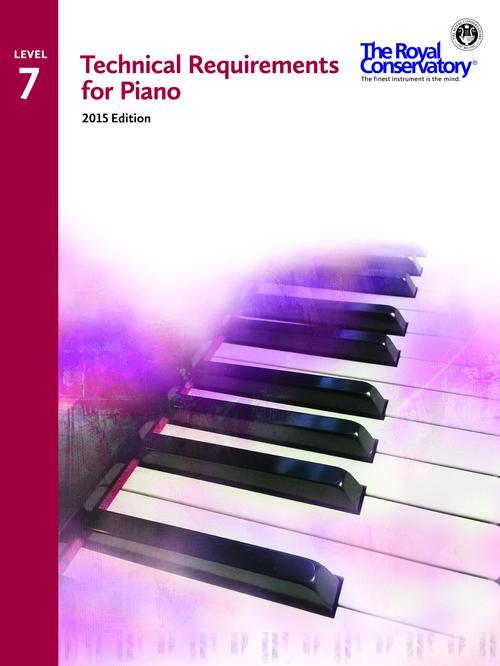 Technical Requirements 2015 for Piano Level 7