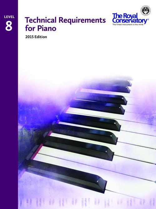Technical Requirements 2015 for Piano Level 8