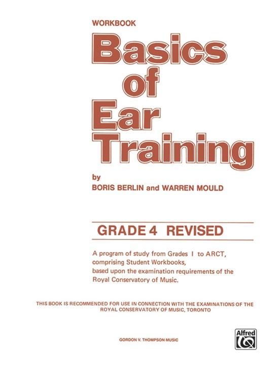 Basics of Ear Training Gr.4, Berlin & Mould