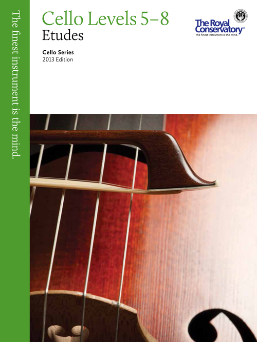 Cello Levels 5-8 Etudes (2013)