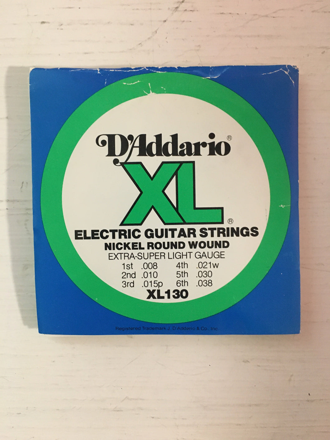 Electric Single Strings - D'Addario XL130 D String