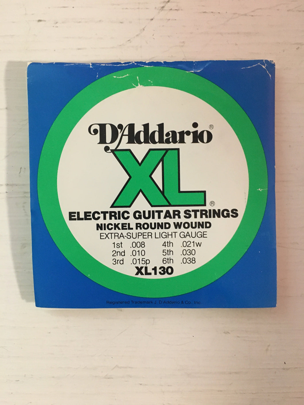 Electric Strings - D'Addario XL130 (Low E, A, D, G)